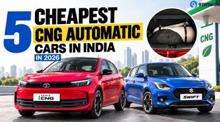 5 Cheapest CNG Automatic Cars in India in 2026